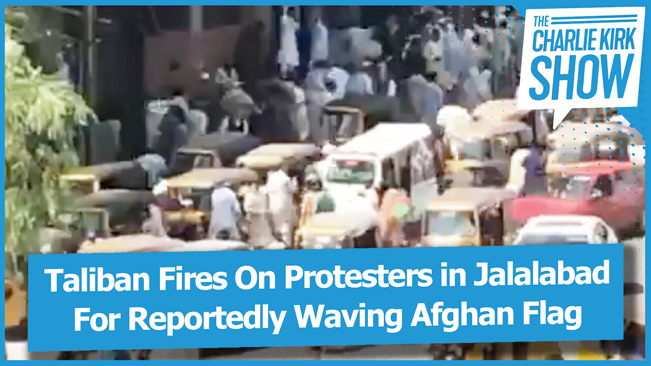 Taliban Fires On Protesters in Jalalabad For Reportedly Waving Afghan Flag