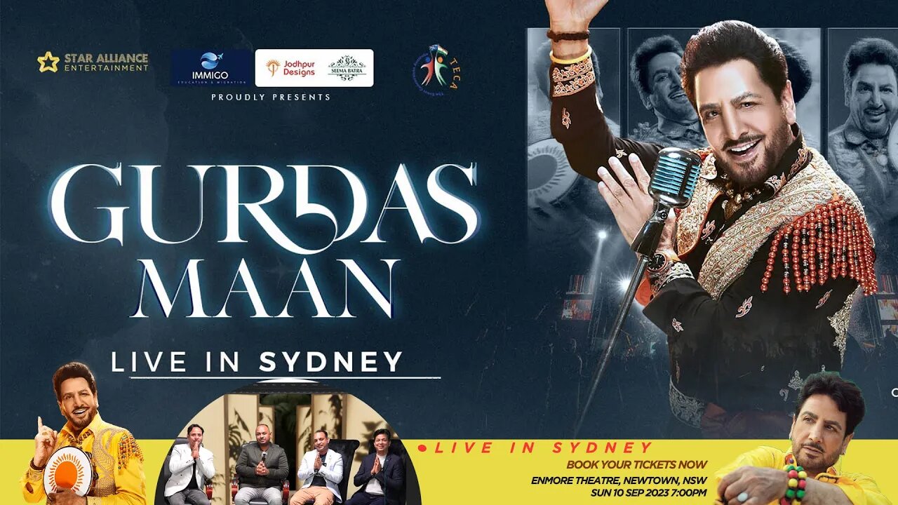 Gurdas Maan Upcoming event in Sydney
