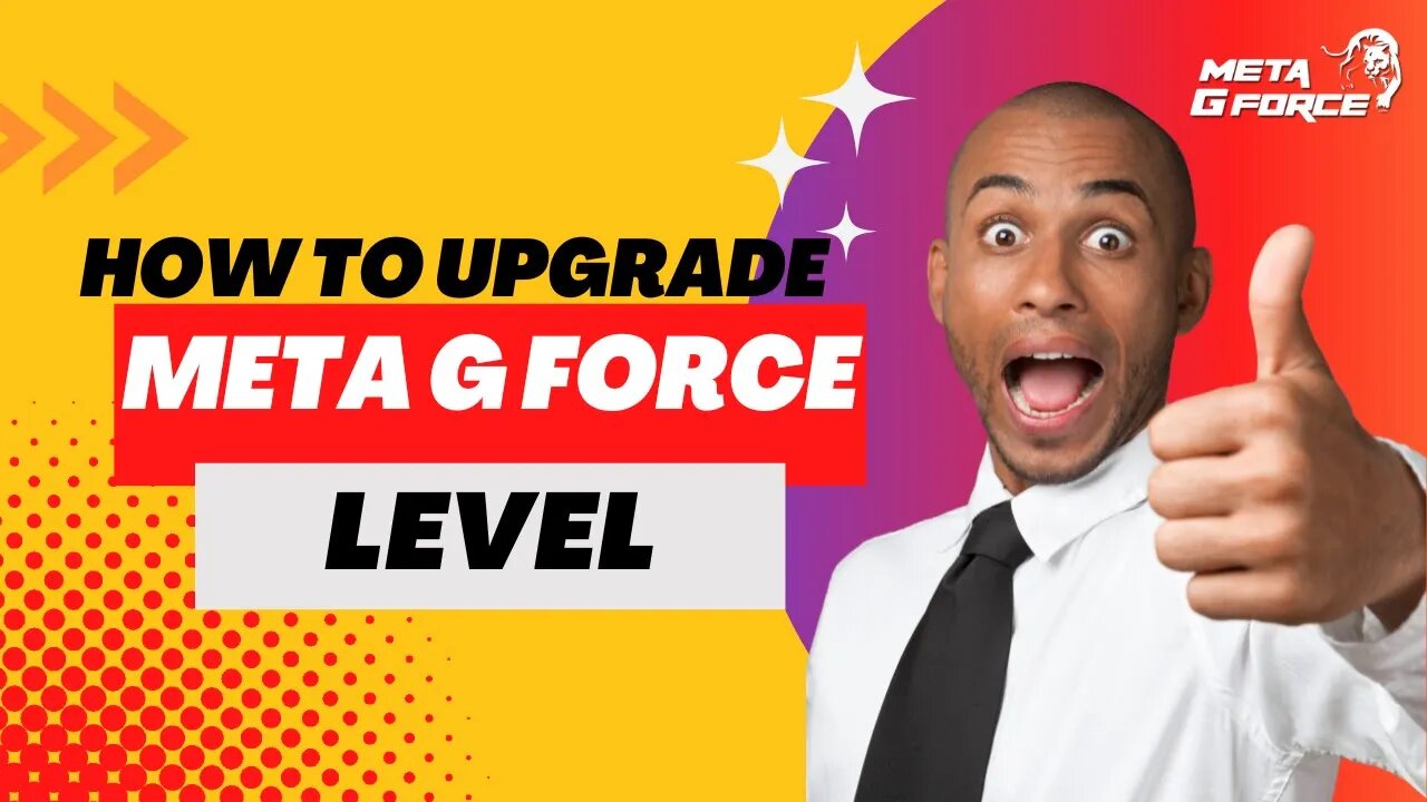 How to upgrade META GFORCE Level #MetaGForce #level #upgrade