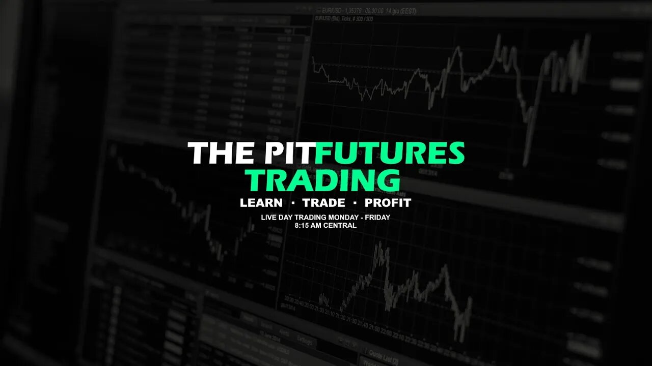 ES & NQ RTH Live Stream - The Pit Futures Trading