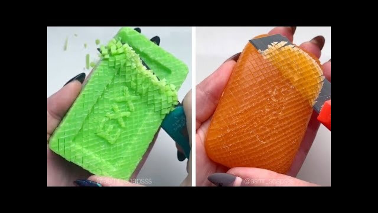 1 HOUR Soap Carving ASMR ! Relaxing Sounds ! (no talking) Satisfying ASMR Video | P02