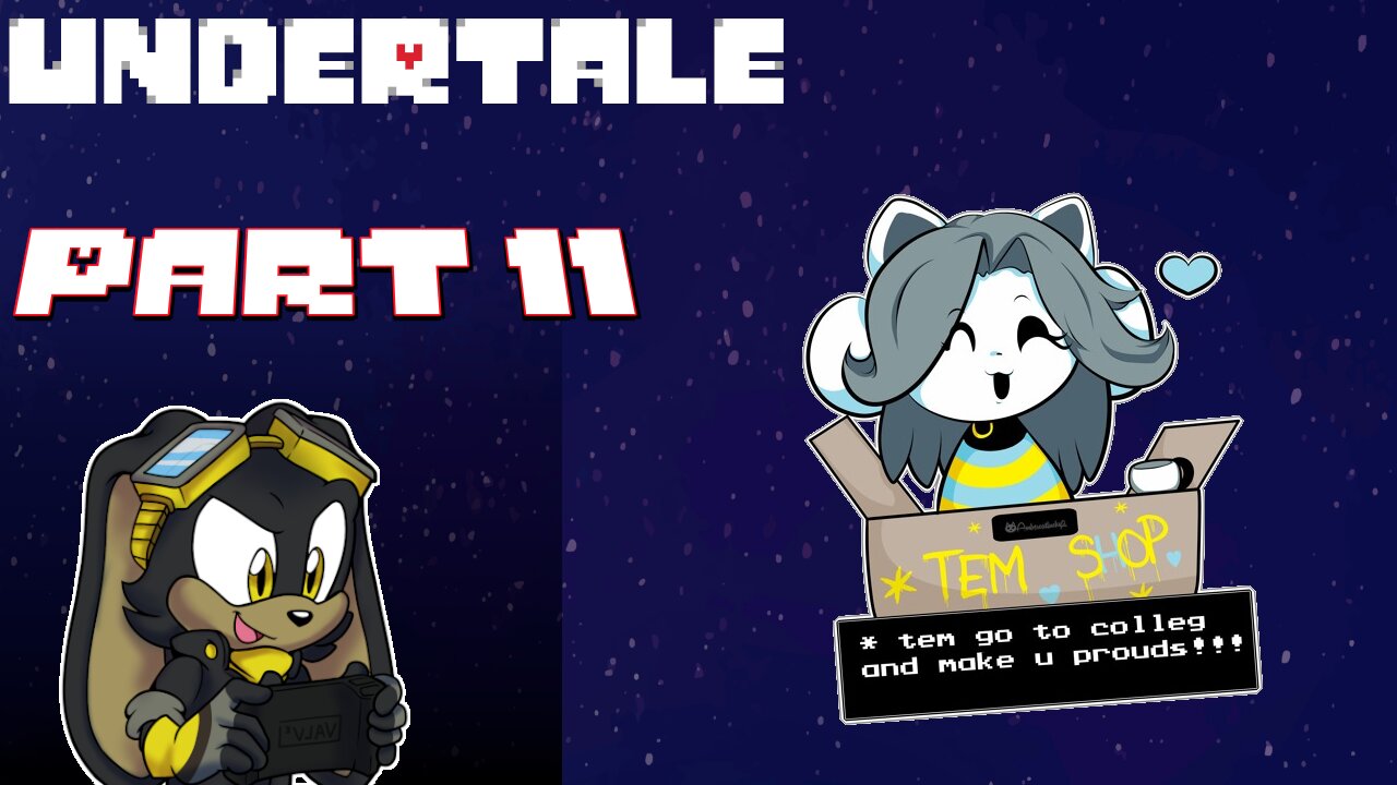 Scrubby Plays: Undertale | Steam Deck | Part 11 | TEM SHOP