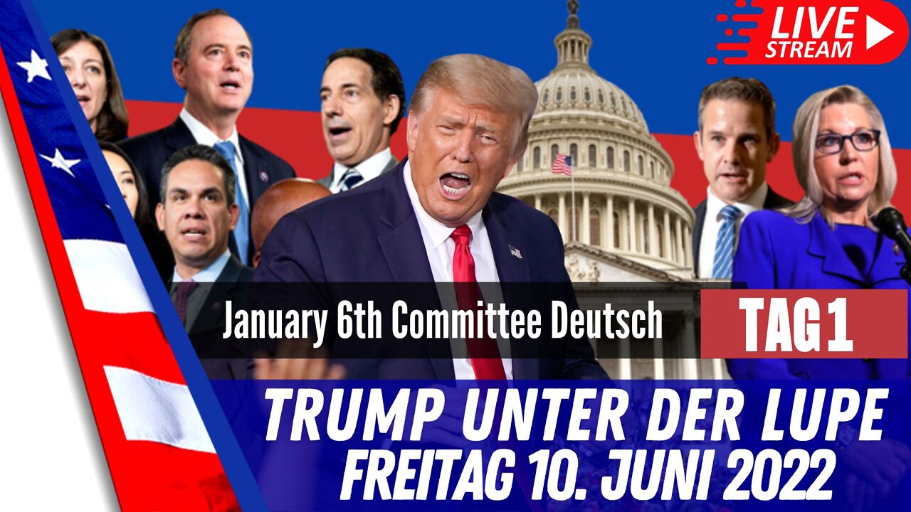 Washington hält Trump Inquisition - Untersuchungskomitee 6. Januar live – Deutsch