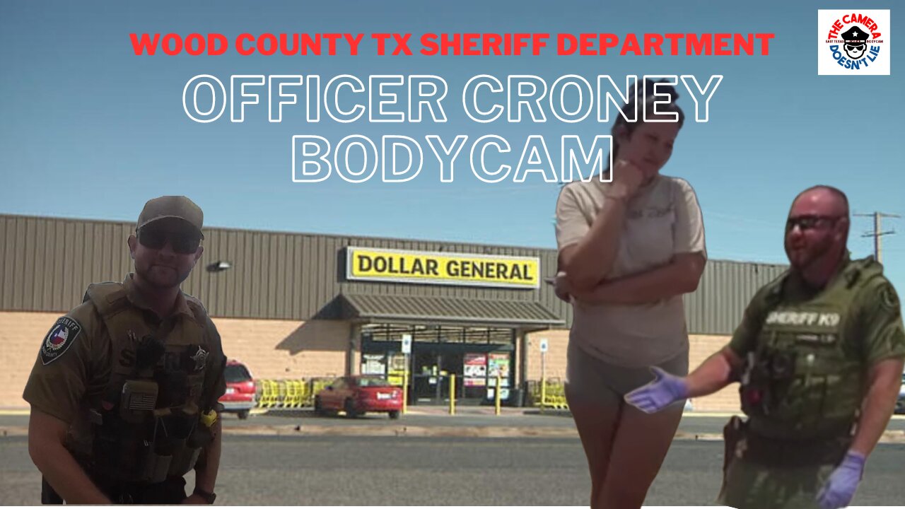 Wood County Tx Deputy Croney Bodycam I Smell Marijuana