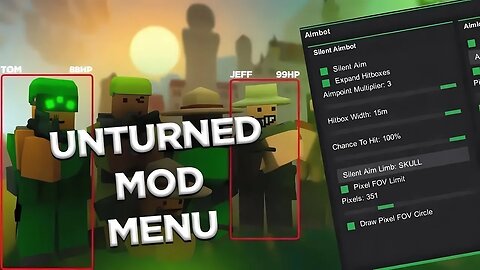 UNTURNED ESP 2023 ⚡ FREE & WORKING | AIMBOT, WALLHACK, CHEAT