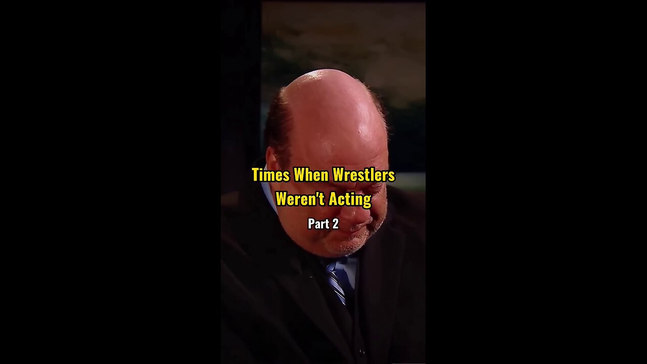 Times When Wrestlers Weren't Acting 😳 (Part 2)