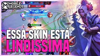 Estou Simplismente APAIXONADO nessa Skin do LING | MLBB