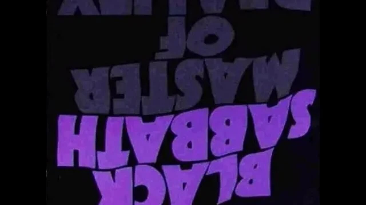 Black Sabbath - Master Of Reality (Full Album) (Reverse)