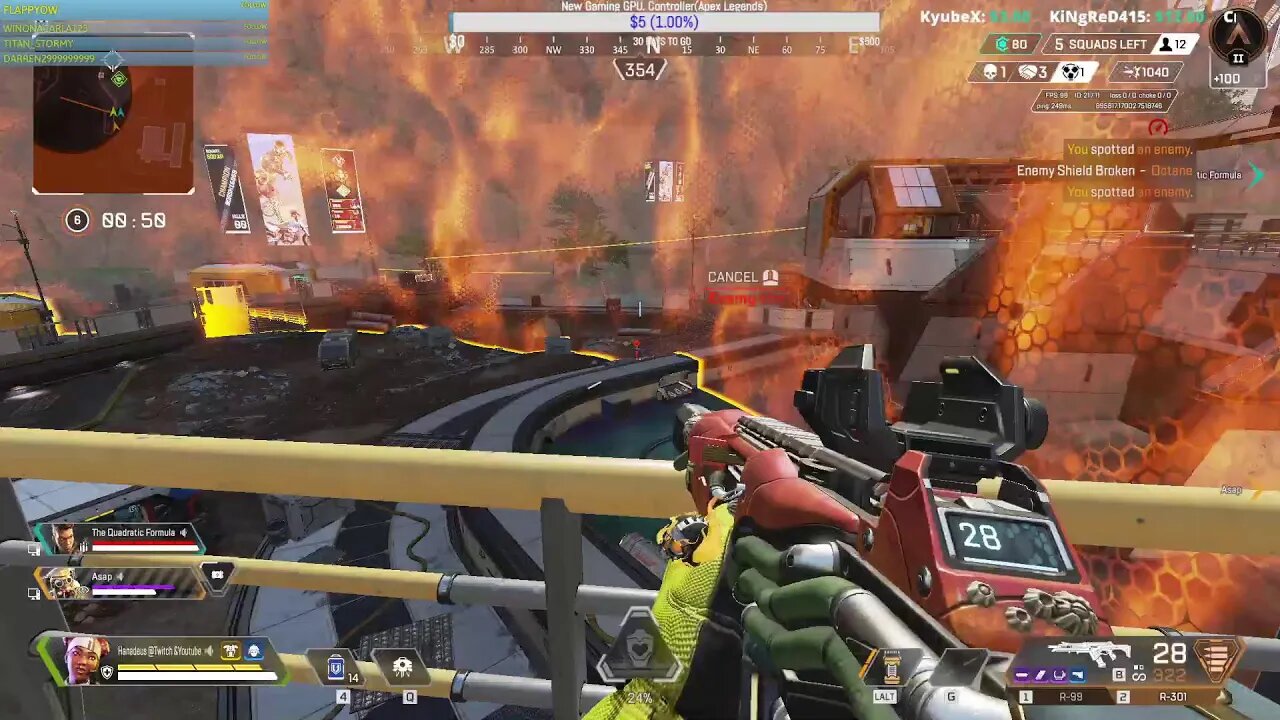 #Apexlegends Bronze to Master Day 1 Back to Apex baby lets gooo