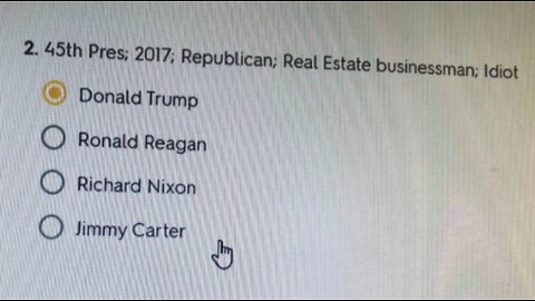 Palm Beach County parent upset over school quiz question about President Trump