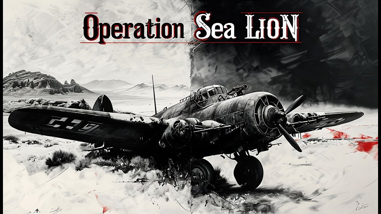 "Looming Threat: Operation Sea Lion Unveiled - A Dive into History's Waters"