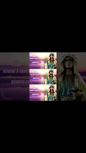 NOVENA DE SANTA LUZIA QUARTO DIA #novena #cura #nossasenhora #oração #orações #santaluziaemcasa