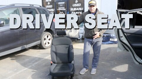 How to Remove a Front Driver Seat - 2015 Subaru Crosstrek