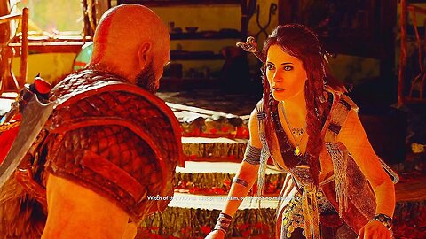 Smart Freya Knows Kratos is a God - God of War