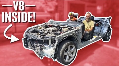 300HP GoKart! The Lexus frame swap donor rips!