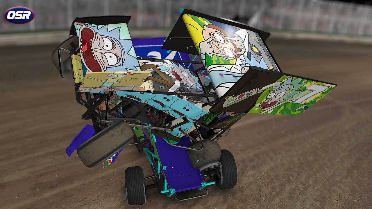 🏁 Hold My Wing and Watch This: iRacing Dirt 360 Sprint Cars Navigate the Worst Volusia Pregen Ever