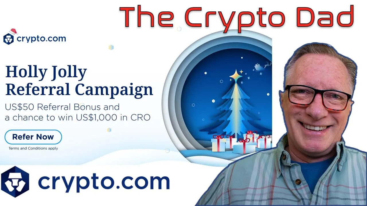 Crypto.com Holly Jolly Referral Bonus Program: Earn $50 Bonus Through January 9th 2023