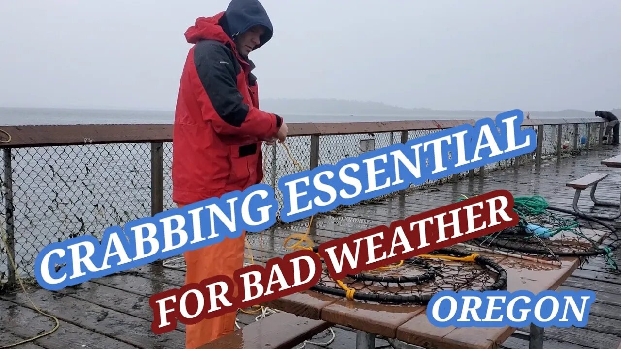 Filipina in USA/ CRABBING ESSENTIAL FOR BAD WEATHER OREGON