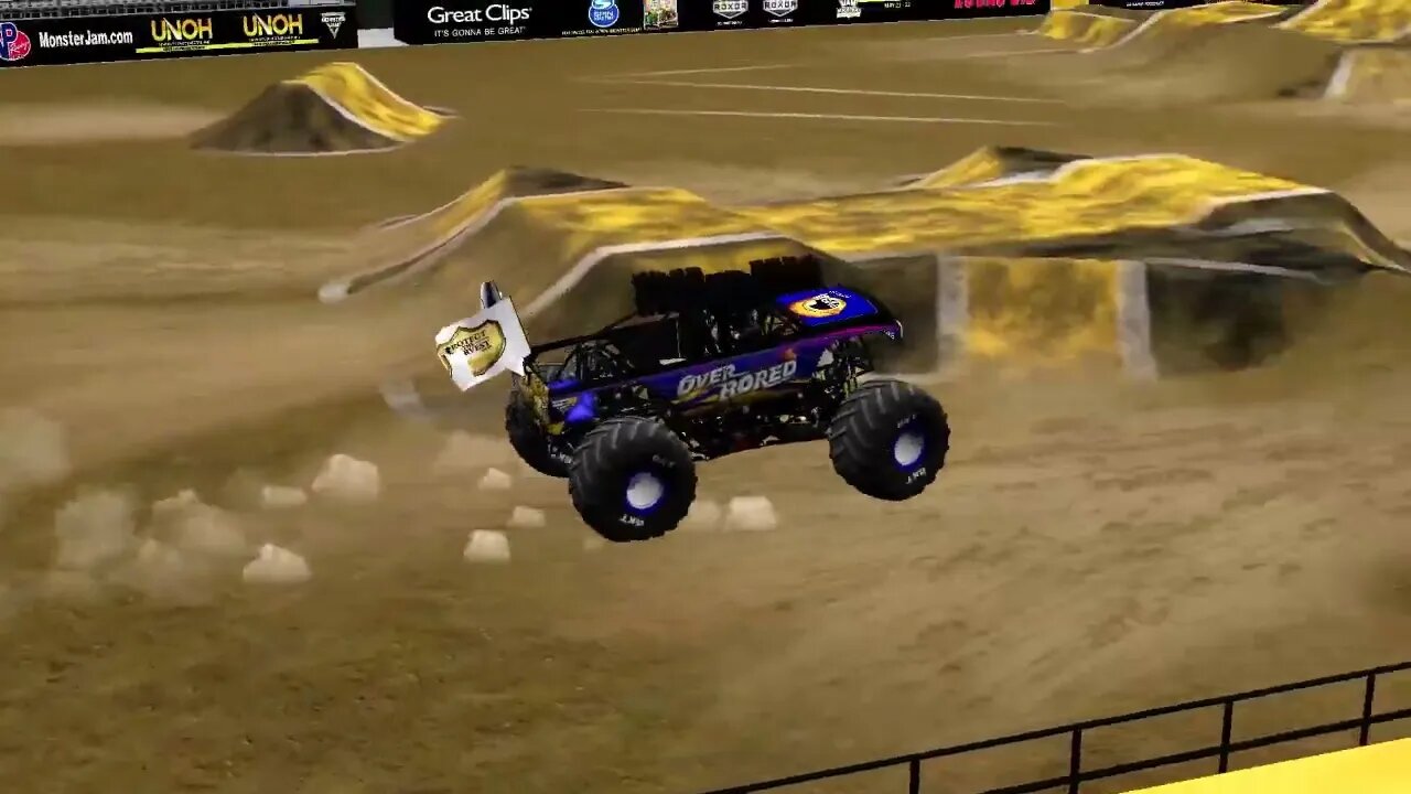 Monster Jam Freestyle #2 BeamNG.Drive Monster Jam #monsterjam #beamngdrive #monstertruckgame