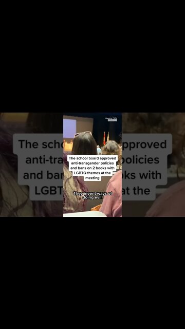A man was recorded on video saying #LGBTQ people “deserve death” during a school board meeting