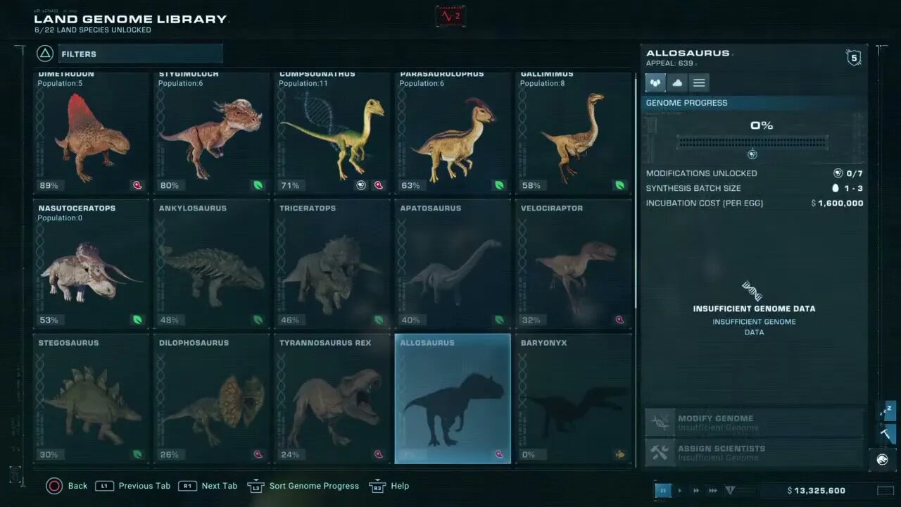 Jurassic world evolution 2 on ps4 by sheaffer117