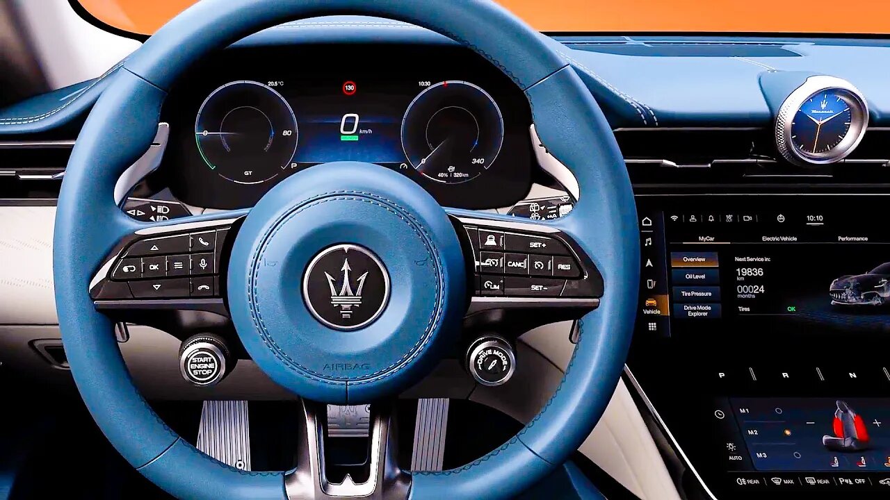 2024 Maserati GranTurismo Folgore Interior Details