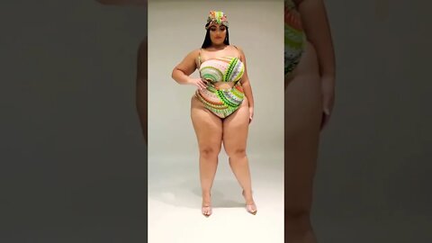 Swimwear plus size fashion women