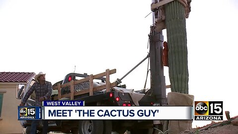 Valley man makes it his mission to save cacti