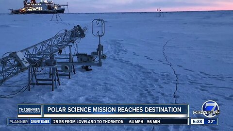 Polar science mission reaches destination