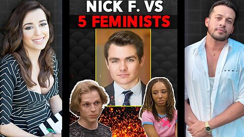 Nick Fuentes vs 5 Feminists REACTION w/Dr.Melons