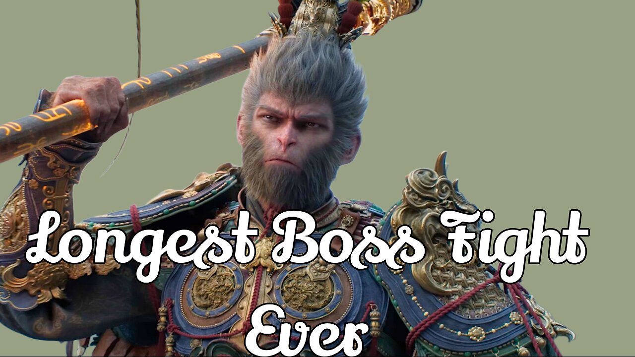 Black Myth Wukong - Longest Boss Fight EVER!!!!