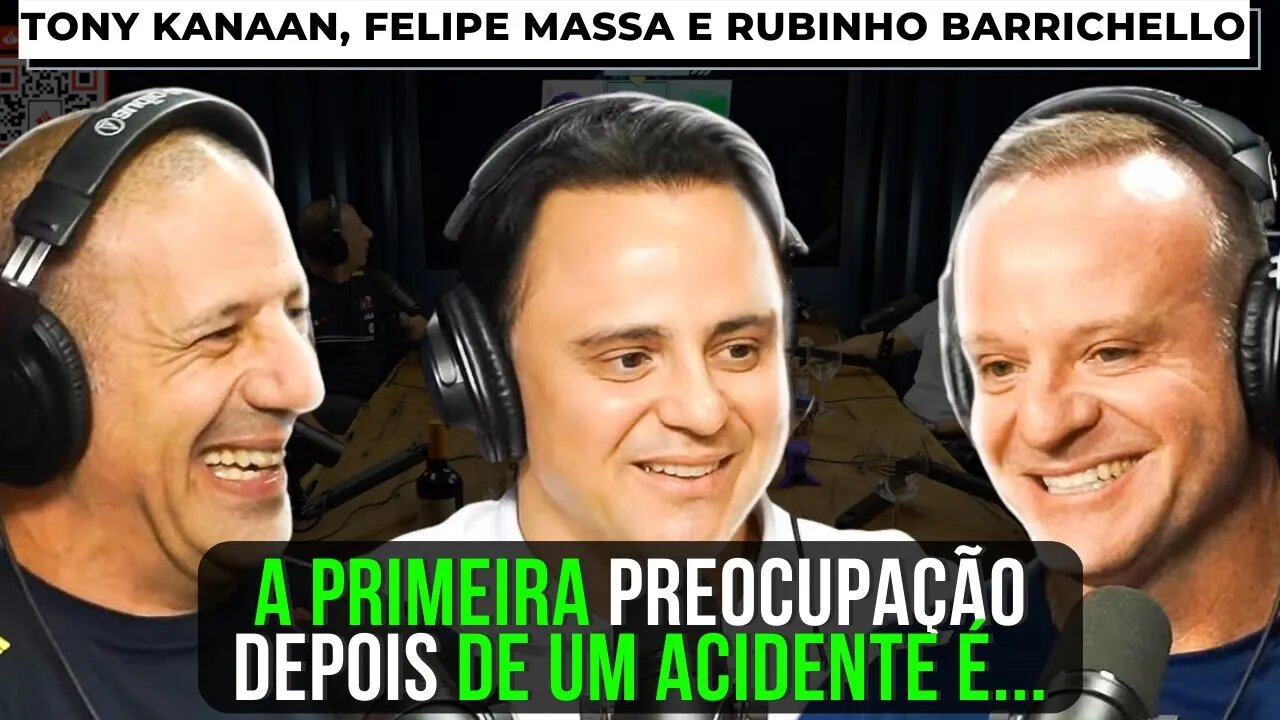 DEPOIS DE UM ACIDENTE O PILOTO FICA COM MEDO DE CORRER? TONY, FELIPE MASSA, RUBINHO BARRICHELLO