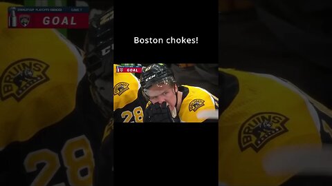 The Boston Bruins Choke #shorts