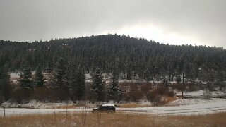 Amtrak California Zephyr in the Rockies