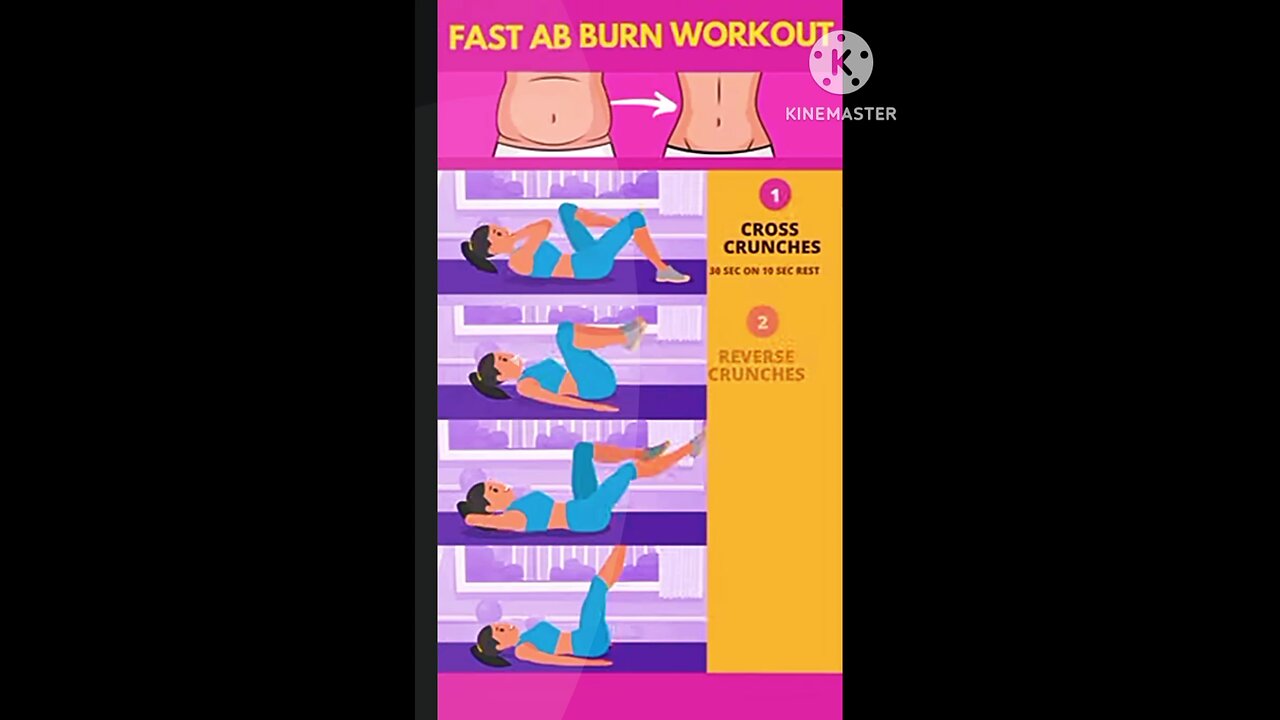 Belly fat lose exercises at home