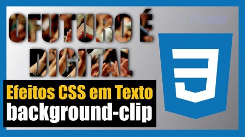 COMO PREENCHER UM TEXTO COM UMA IMAGEM USANDO HTML E CSS