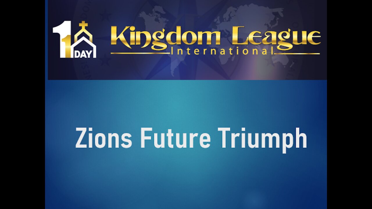 Join us for Zion's Future Triumph - KLI's Annual Ministry Conference