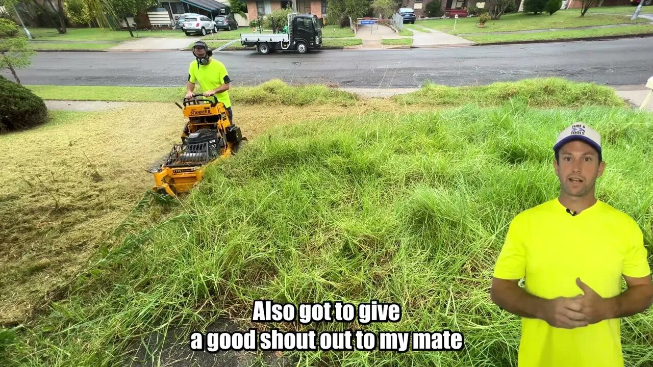 The most EPIC Lawn Clean Up Ever! Free Mow Fridays