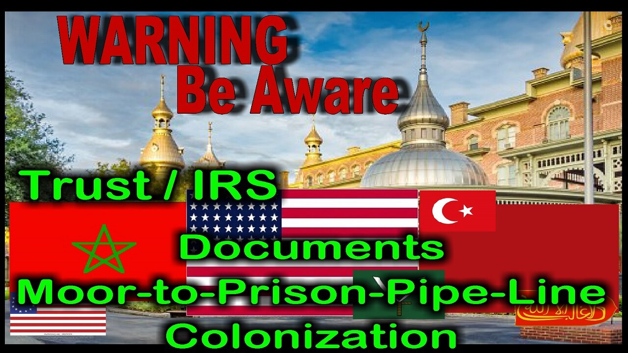 🤔Moors Going to Prison 💰🤑💲Trust IRS Filings