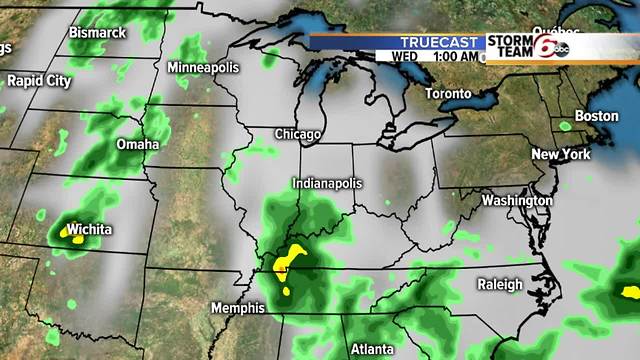 Monday Night Forecast