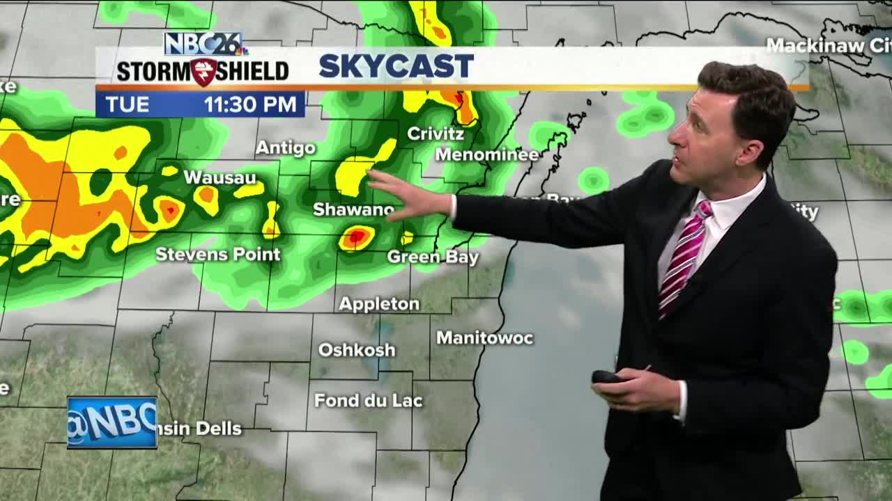 Michael Fish's NBC26 weather forecast