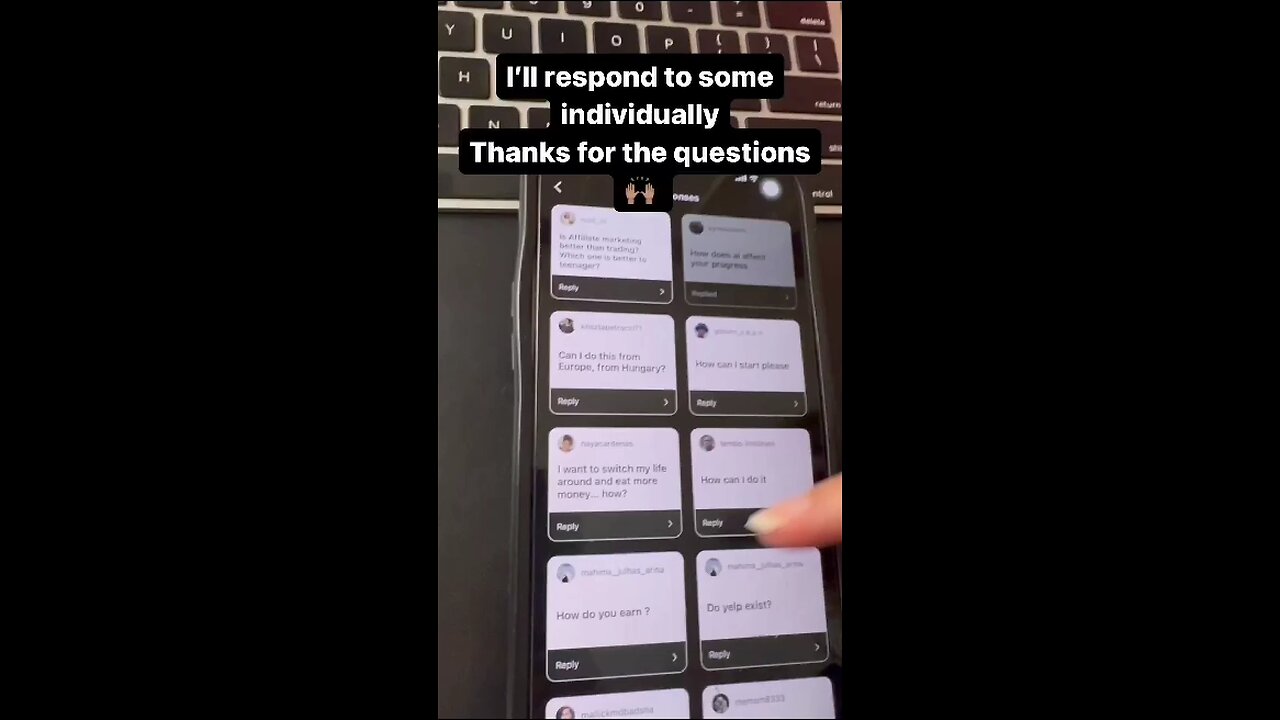 More comments are coming in ...