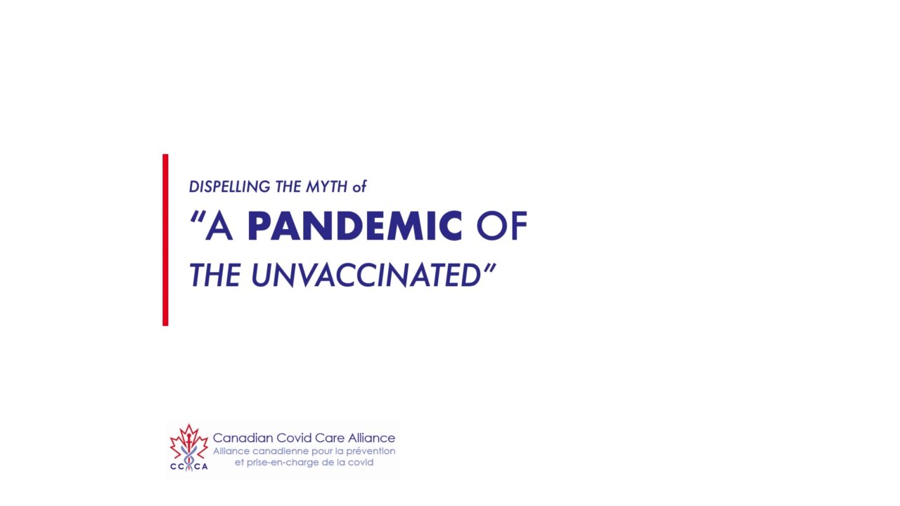 Dispelling the Myth of A Pandemic of the Unvaccinated