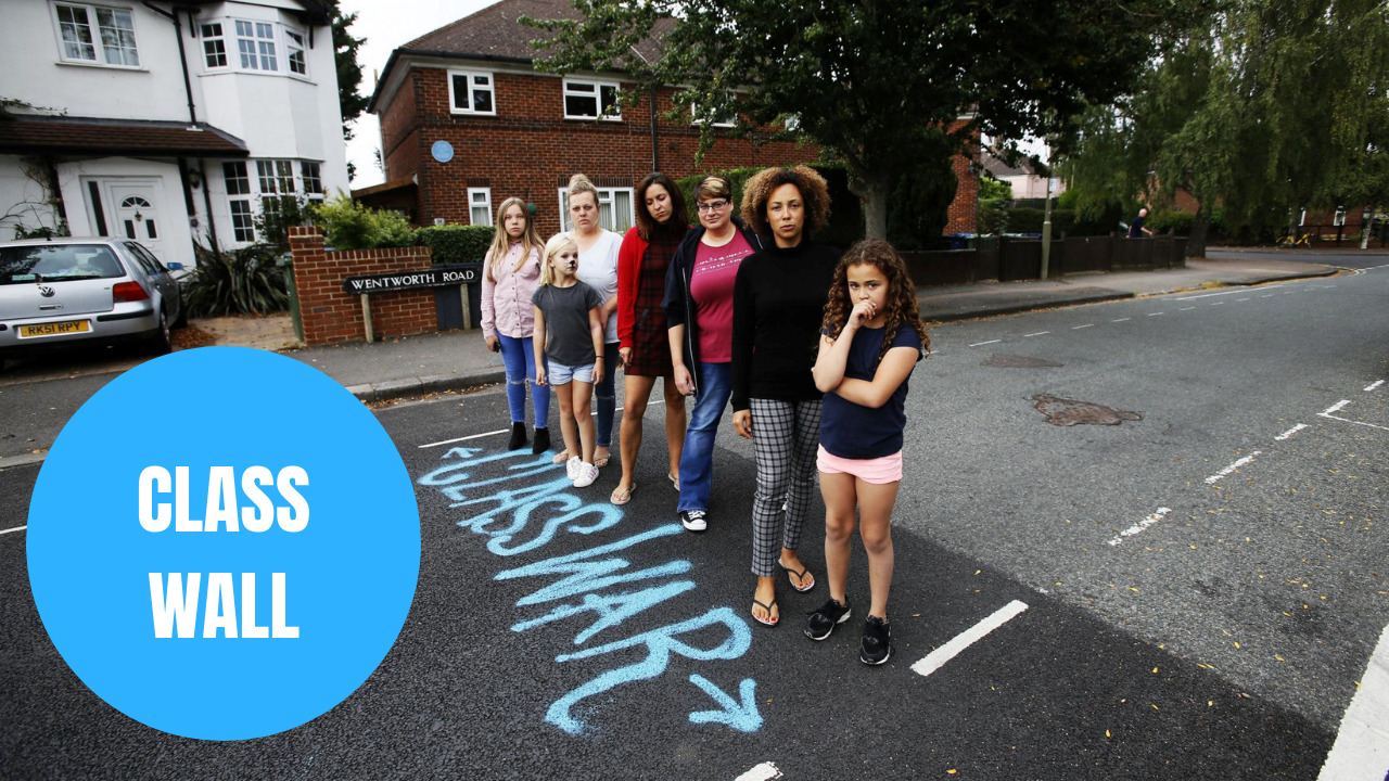 Council accused of ‘class war’ after resurfacing road on a once divided wall from rich to poor