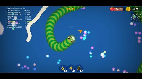 CASUAL AZUR GAMES Worms Zone .io - Hungry Snake 36