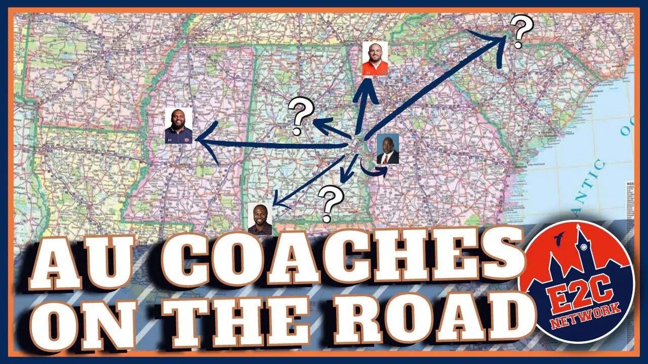 Where Are Auburn Football Coaches Heading for Recruiting? | GOOD MORNING AUBURN