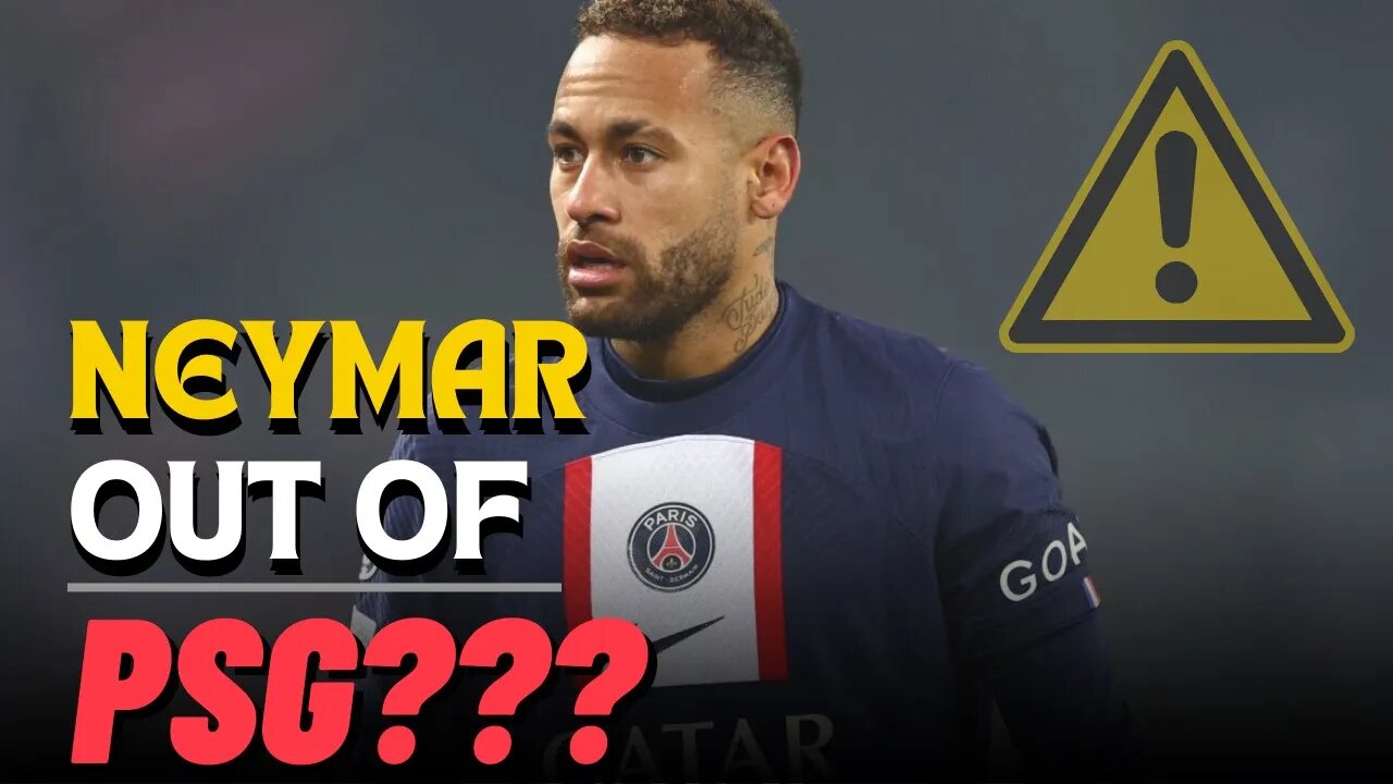 ⚽📢NEYMAR'S INJURY SETBACK PUTS PSG FUTURE IN DOUBT.