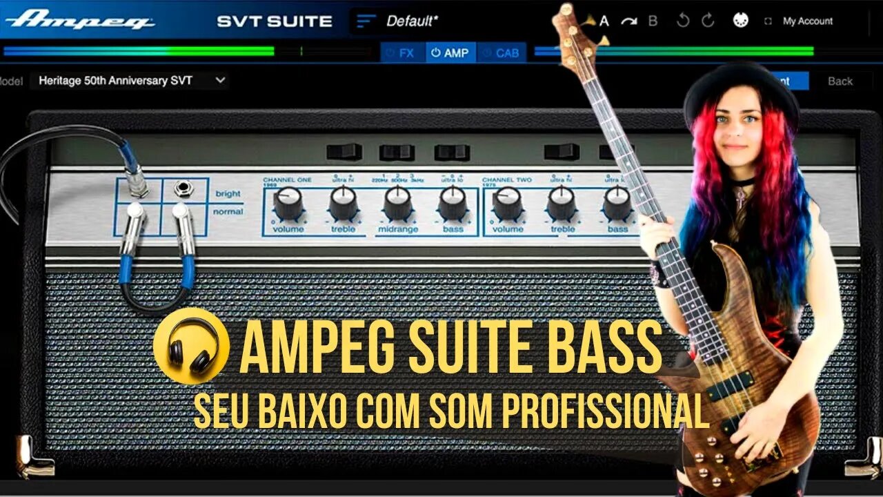 Ampeg Suite Bass - Produção Musical