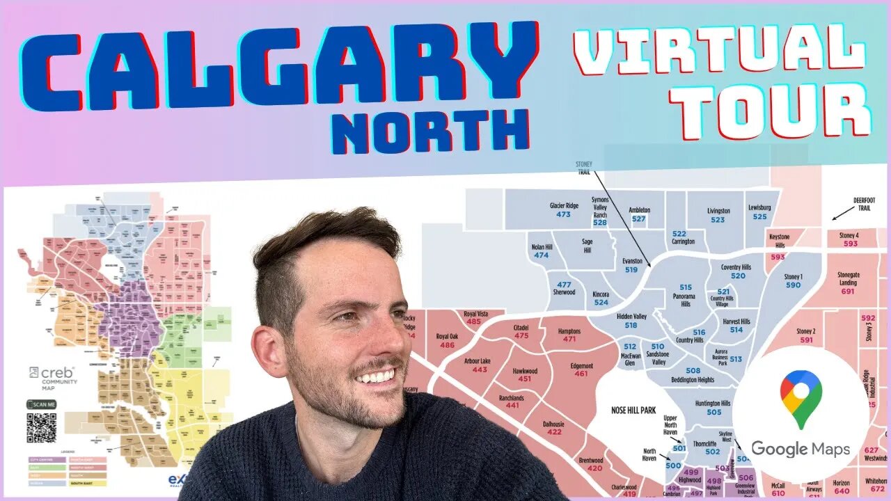 Virtual Tour of North-Calgary | Calgary Quadrant Tours