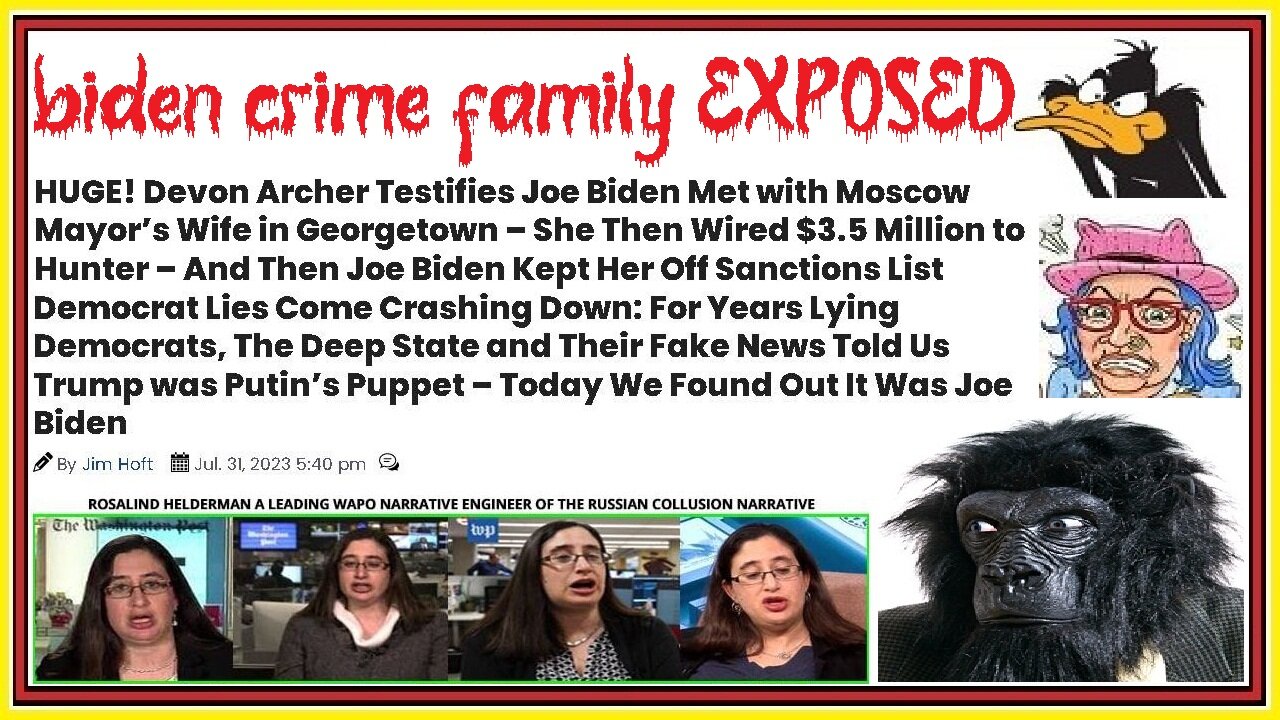 biden crime family EXPOSED